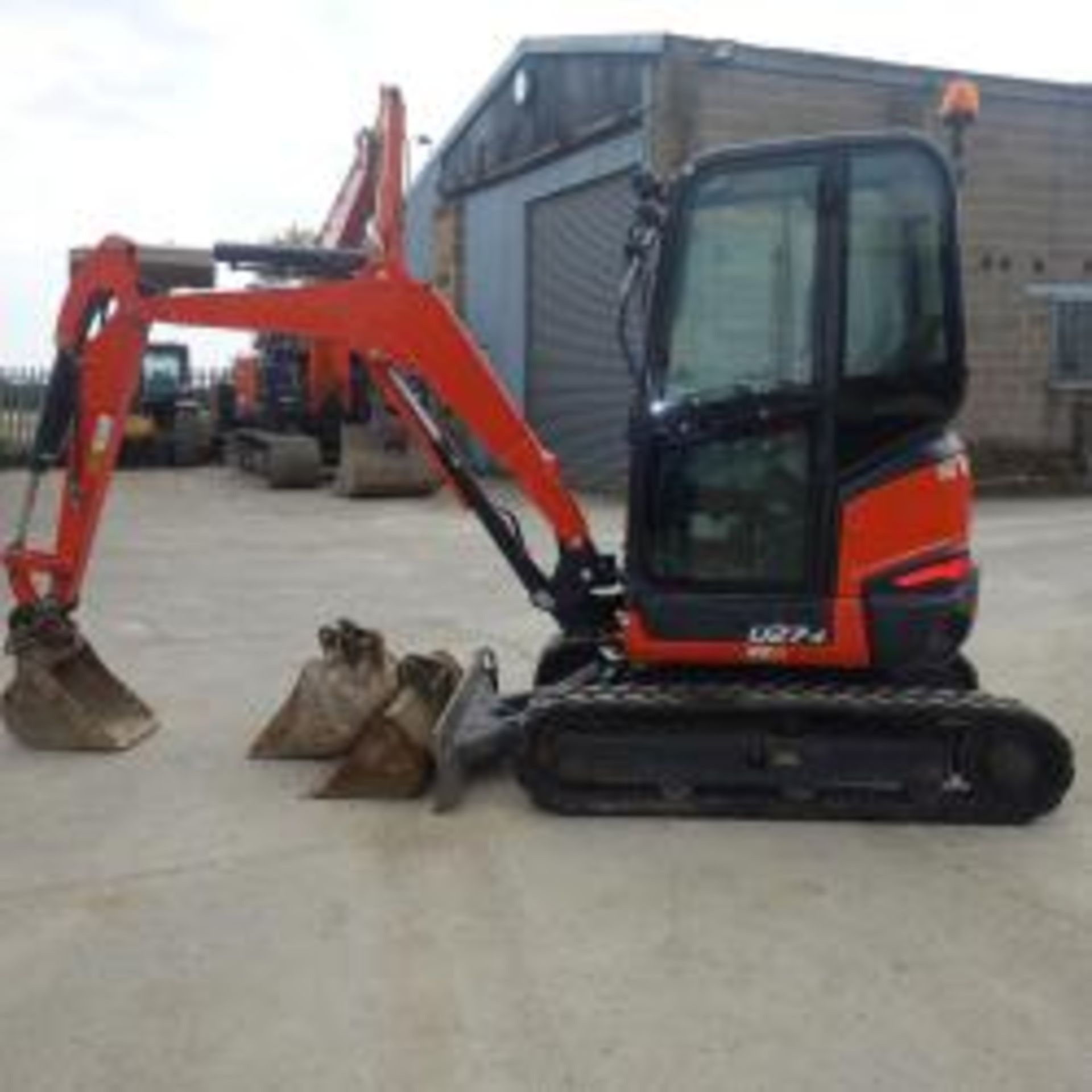 2018 Kubota U27-4 Mini Digger - Image 2 of 10