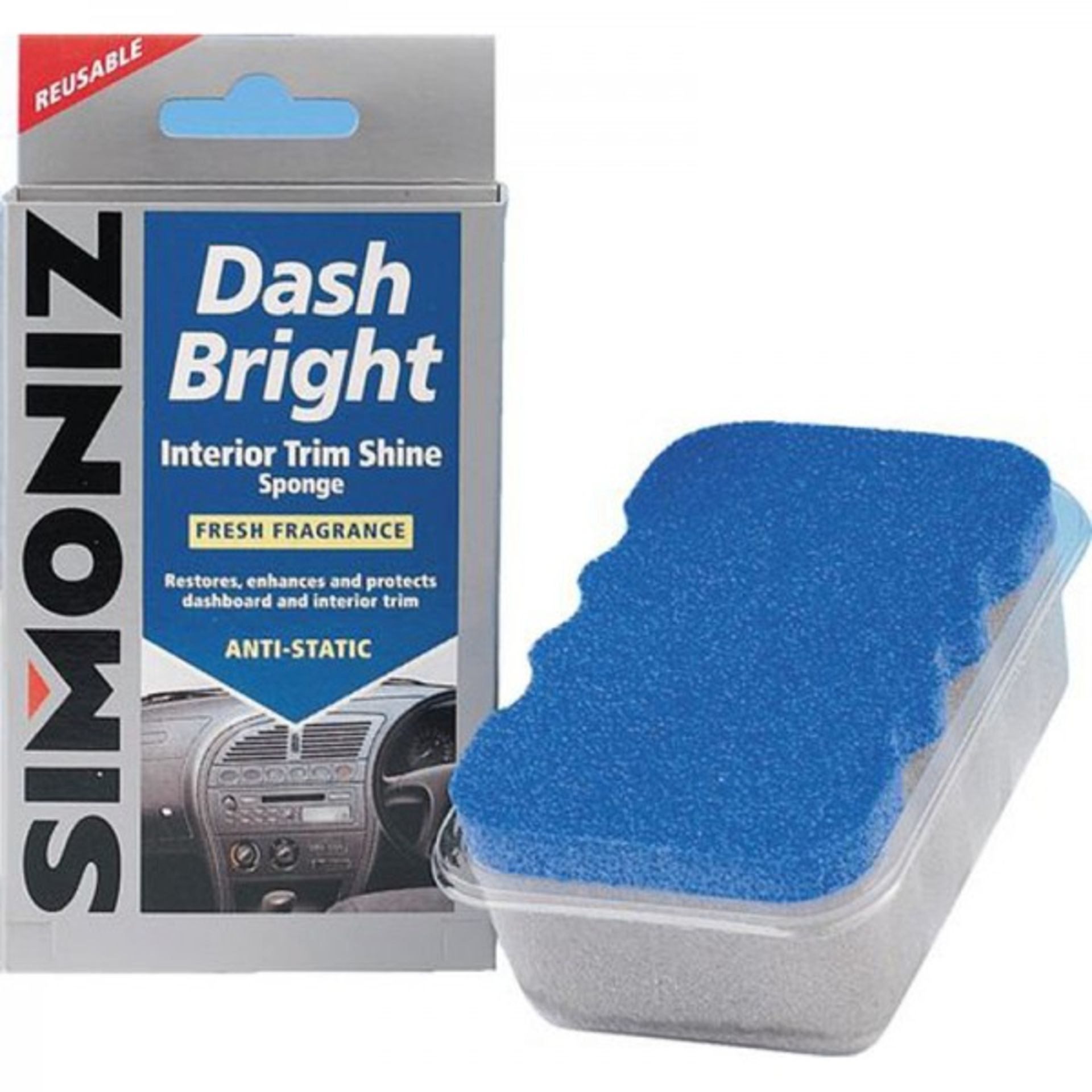 6 x Simoniz Dash Bright Interior Trim Shine