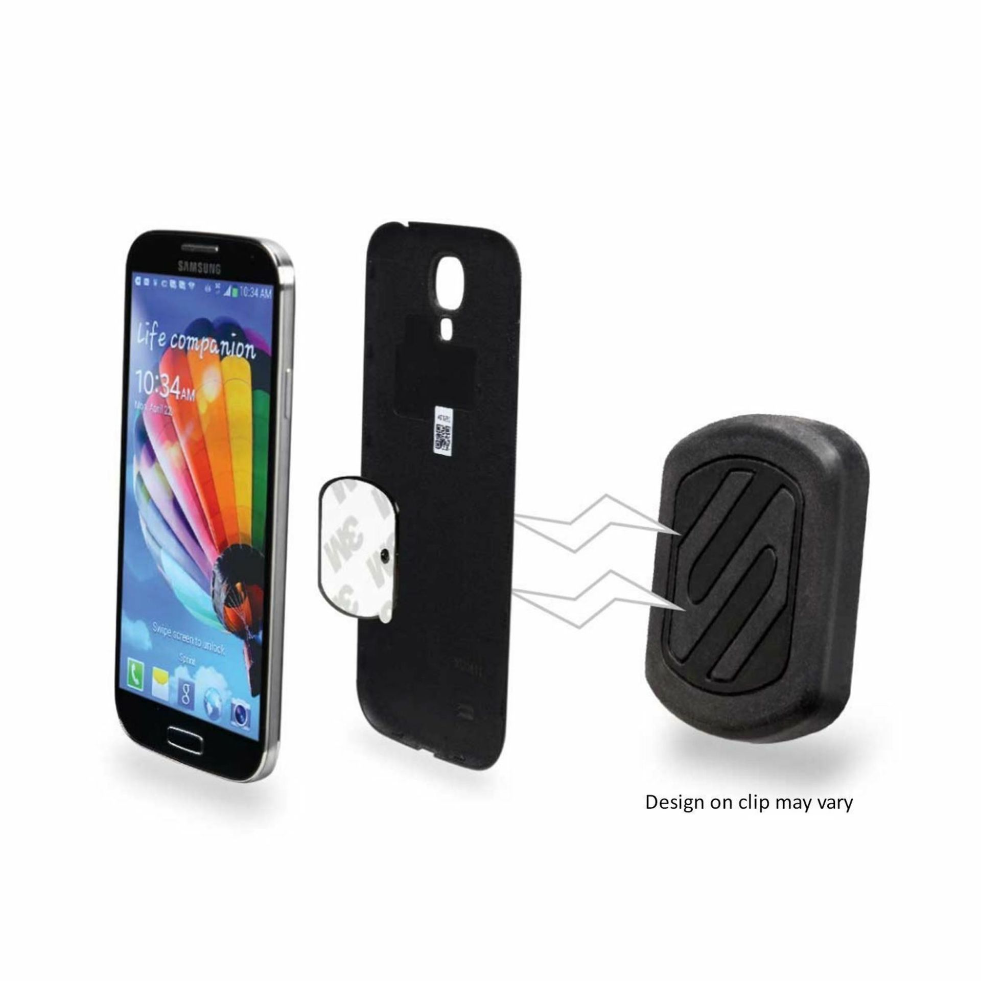 5 x Magic Magnetic Mobile Phone Holder Cradle Free Design Device Mount Instant Grip RRP 8.99 Ea.