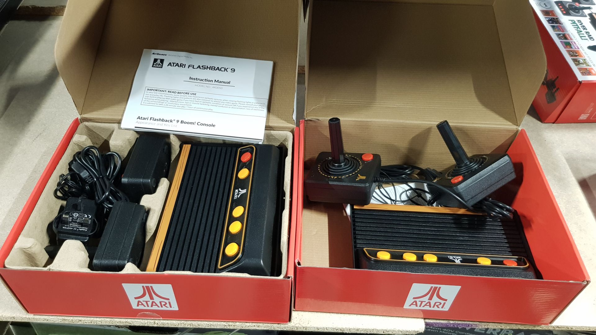 (3/5O) Lot RRP £158. 2x Atari Flashback 9 Retro Gaming Arcade 110 Games. (All Units Have Return T... - Image 5 of 5