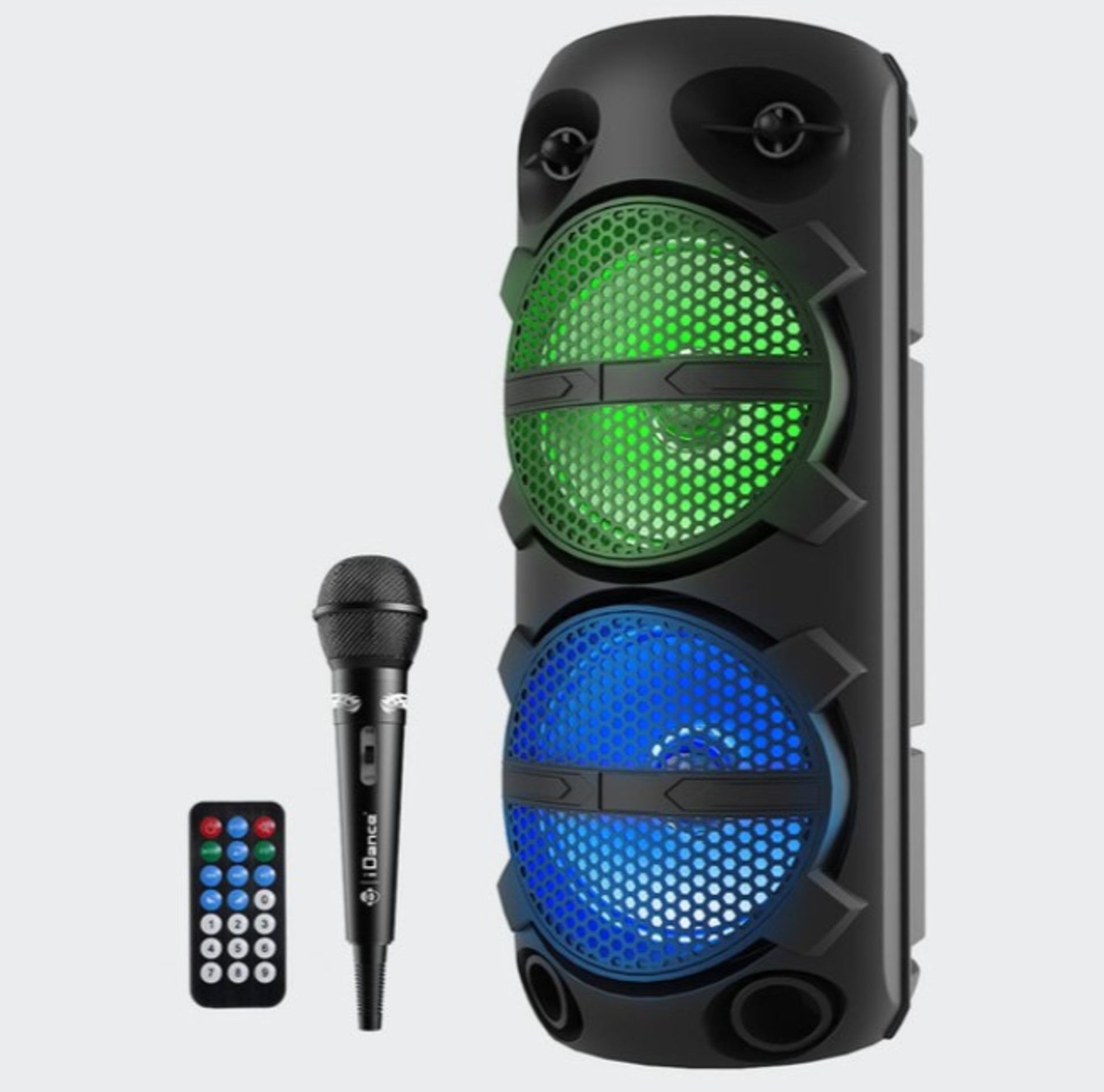 (54/5P) 2x iDance Bluetooth Speaker Items. 1x Typhoon 500 Wireless Sound And Light Party System R... - Image 2 of 5