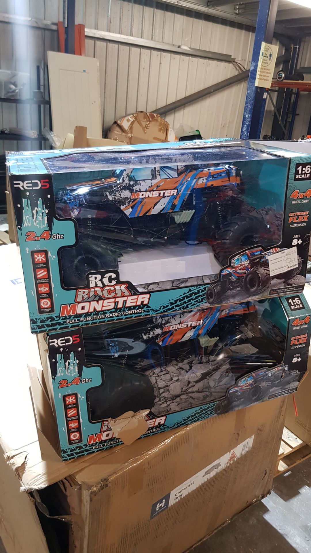 (8/5M) Lot RRP £158. 2x Red5 Rock Monster RC 4x4 RRP £79 Each. (All Units Have Return To Manufac... - Image 4 of 4