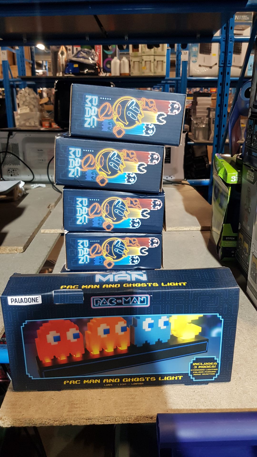 (21/5M) Lot RRP £140. 7x Paladone Pac Man And Ghosts Light RRP £20 Each. (All Units Have Return T... - Image 4 of 4