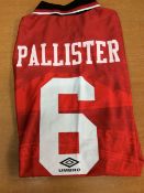 Gary Pallister Signed Shirt