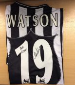 Steve Watson Signed Newcastle Shirt