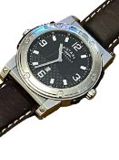 Rotary Men's Evolution TZ2 Leather Swiss Made Stainless Reversible Watch