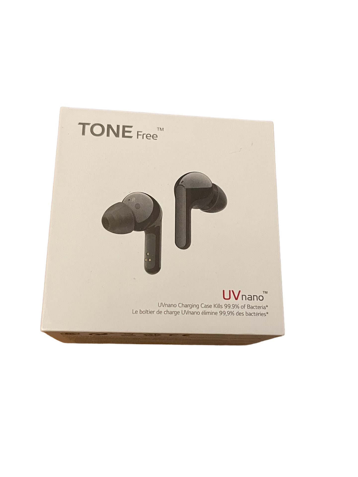 LG HBS-FN6 TONE Free True Wireless In-Ear Headphones (Black) tone free AirPods with papers - Image 6 of 6