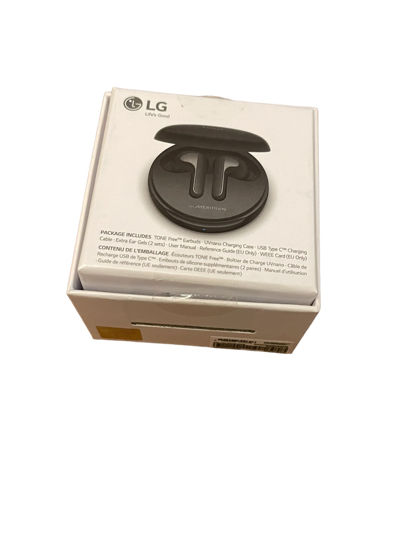 LG HBS-FN6 TONE Free True Wireless In-Ear Headphones (Black) tone free AirPods with papers - Image 5 of 6