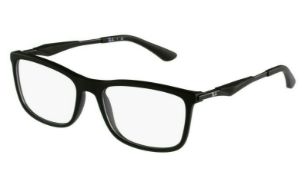 Rayban 53mm Matte Black Eyeglasses RB7029 2077