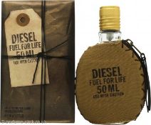 Diesel Fuel for Life Pour Homme 50ml Eau De Toilette Spray. RRP £51.99