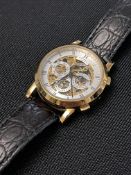 Men’s Chronograph Automatic Skeleton Day Date Watch
