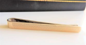 Vintage Gold on Sterling Silver Tie Bar