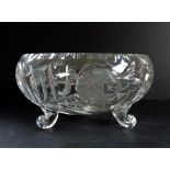 Hand Cut Crystal Bowl for Fruit/Sweets Nuts & More!