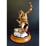 Franklin Mint 'Spirit of the Sioux' Porcelain Figurine R.J. Murphy Limited Edition