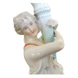 Circa 1790's Joseph-Gaspard Robert French Porcelain Candle Holder