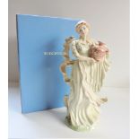 Boxed Wedgwood Porcelain Figurine 'Reverie' The Classical Collection