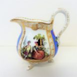 Antique 18th Century Helena Wolfsohn Dresden Meissen Style Cream Jug