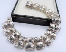 Italian 925 Silver Bracelet with Gift Box