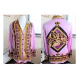 Vintage Escada Margaretha Ley Silk Blouse Tiger Family Size 40/UK 12