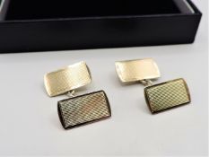 Vintage Gold on Sterling Silver Cufflinks