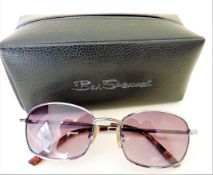 NEW Ben Sherman Sunglasses in Leather Case