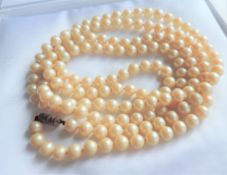 Vintage 54 inch Pearl Necklace