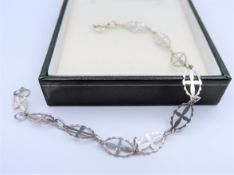 Sterling Silver Bracelet New with Gift Pouch