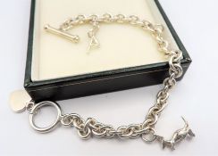 Sterling Silver Charm Bracelet