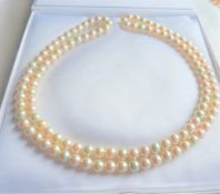 34 inch Single Strand Pearl Necklace