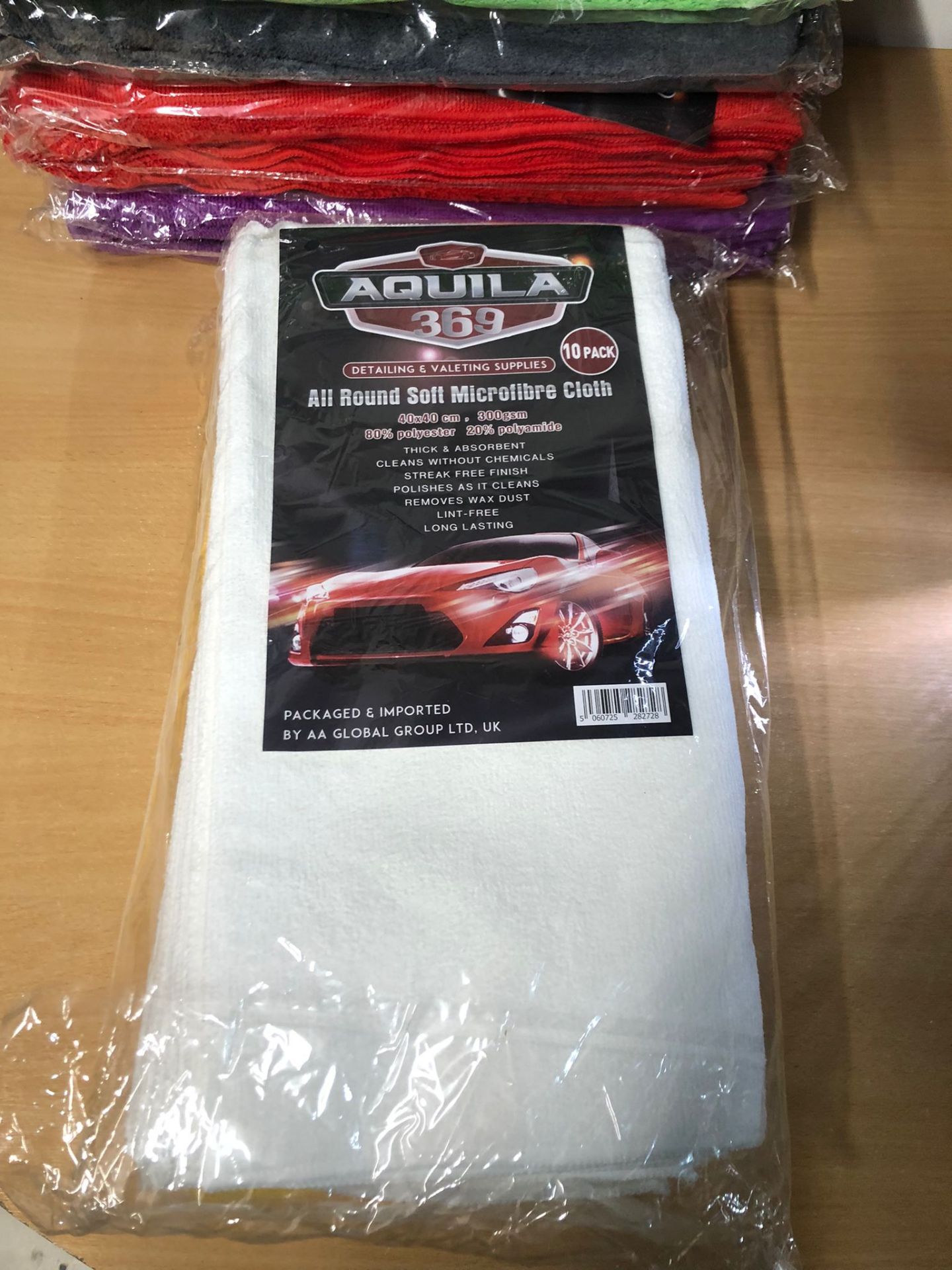 6 Packs of Detailing and Valeting Microfibre Cleaning Cloths Brand New - Image 6 of 9