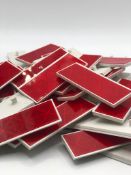 Bulk Lot of 200 x RED 3M Reflective Tabs Trailers Gates Doors
