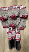 Job Lot Of Valeting Microfibre Glove Mitts & Wheel Brushes Detailing Cleaning