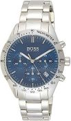 Hugo Boss 1513582 Men's Hero Lux Sport Silver Bracelet Chronograph Watch