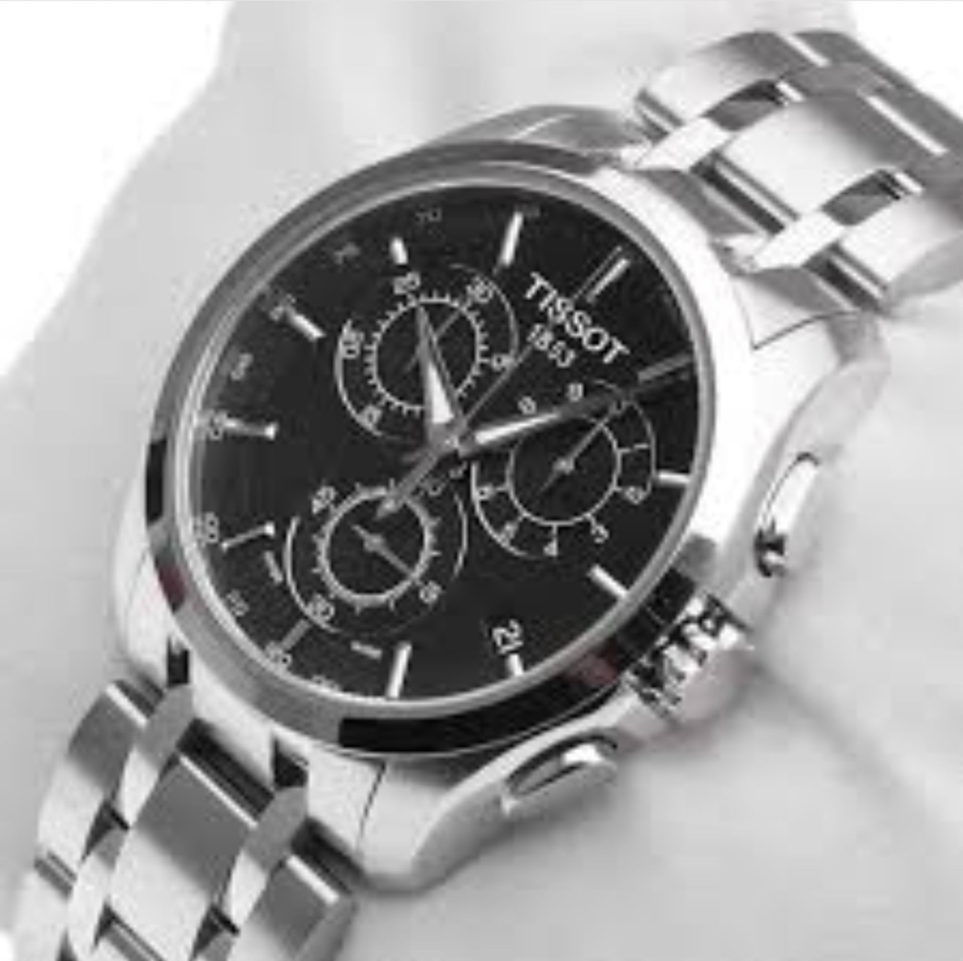 TISSOT T035.617.11.051.00 Men's Couturier Quartz Chronograph Watch - Image 2 of 10