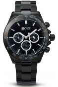 Hugo Boss 1512961 Men's Ikon Black Bracelet Chronograph Watch