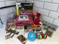 Selection of Kids Toy, Gifts, Scented Play Dough and Swimming Pool +