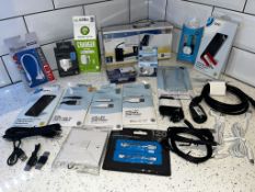 Various New and Sealed Domestic Electrical Items - Chargers, Cables, Watch, Switch, Bulbs, HDMI +