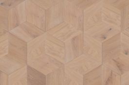 5 packs 6sqm Novaya Diamond Character Grade Hexagon Wood Flooring HW7820