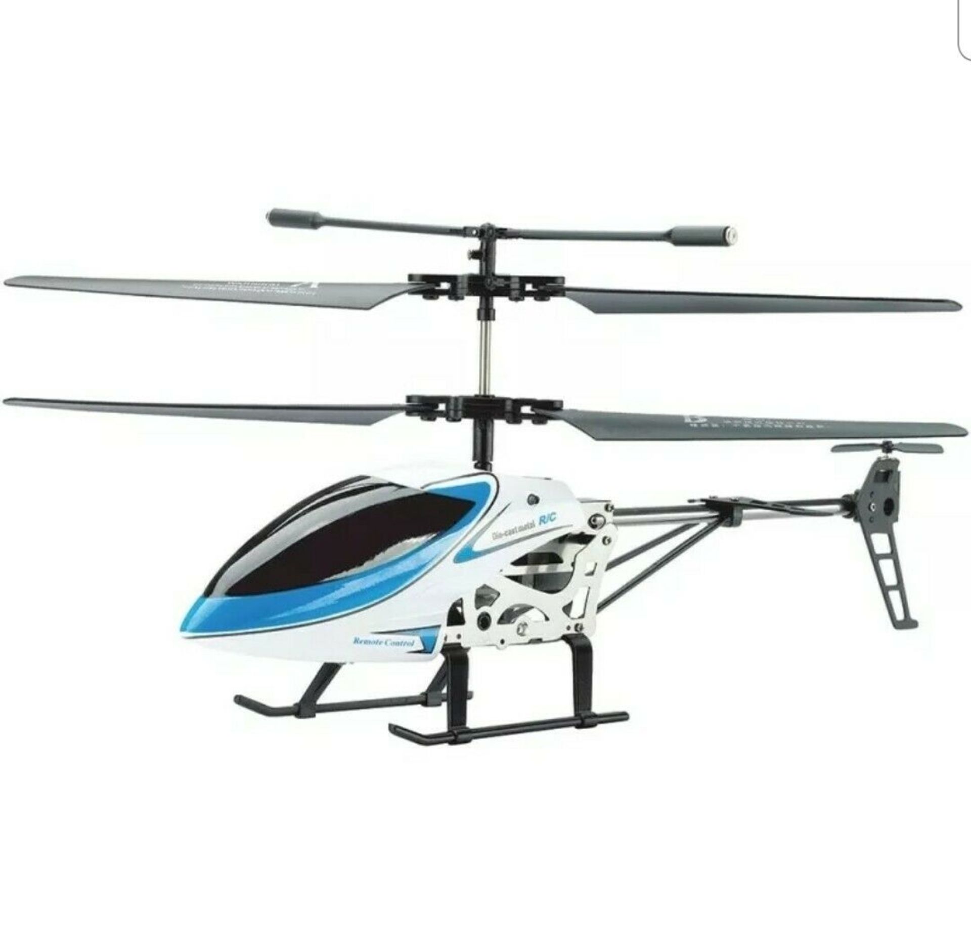 3.5 Channel Infra-Red Control Helicopter Super Steady Rotor Blade System Die cast Metal RRP £29.9...