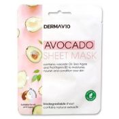 48 x Derma V10 Avocado Sheet Masks RRP 4.99 ea.