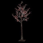 Jaymark 7ft (210cm) Red Berry Tree with Lights