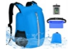 Waterproof Dry Bag with Waist Pouch and Phone Case RRP 14.99 ea.