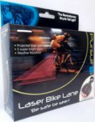 Pursuit Laser Bike Lane Tail Light Weather Resistant LED Bike Light RRP 15.00