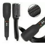 Hair Straightener PTC Heating, Ionic Brush
