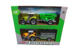 4pc Tractor & Trailer Set