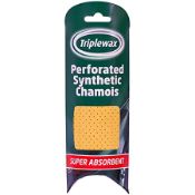 6 x Triple wax Perforated Synthetic Chamois