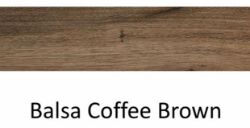 Premium Balsa coffee brown wood effect tile RRP - £2275