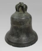 Antique Early 19th c. Bronze Bell 1805