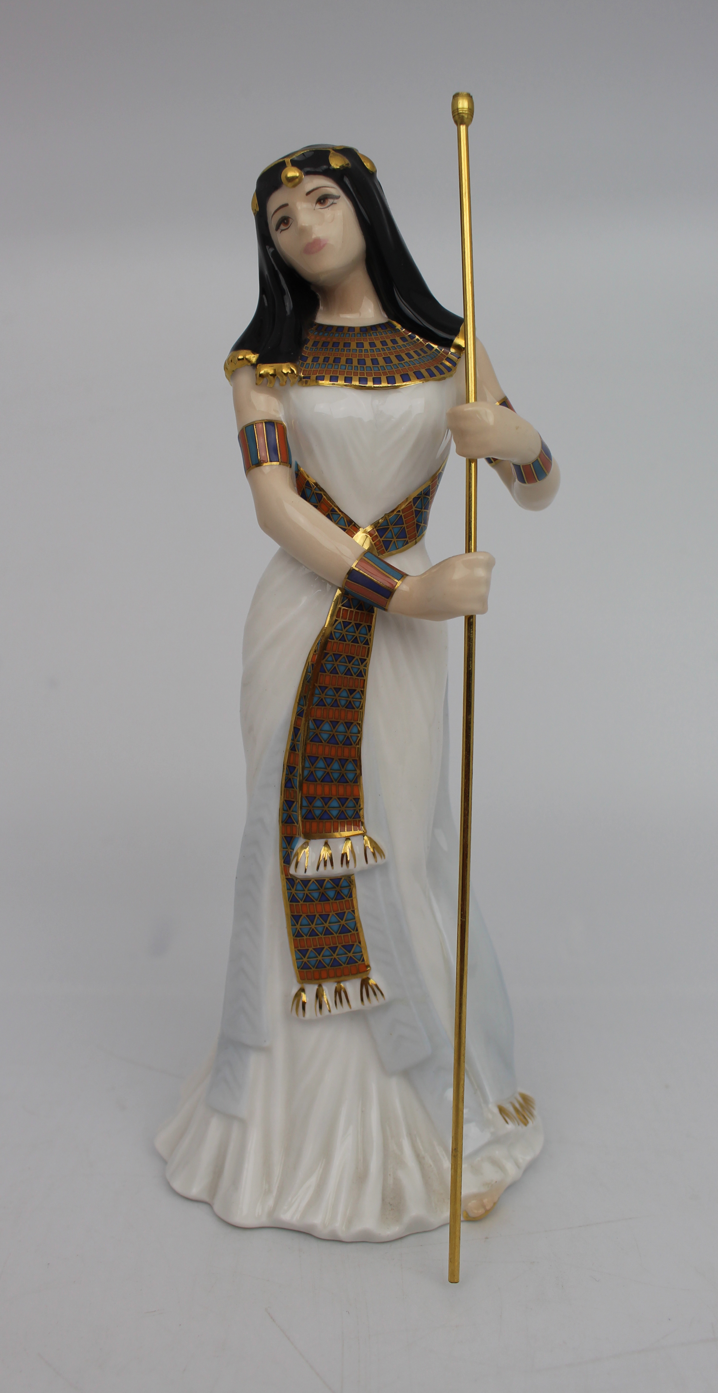 Royal Worcester Tutankhamun The Fan Bearer