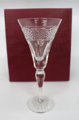 Set of 12 Tudor Crystal Castile Pattern Wine Glasses